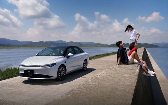 2024 Xpeng P5 Electric Vehicle EV Electric Car Long Range 480km 155KW Power 170km/h