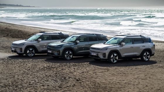 Newest Pure Electric Vehicle KGM Torres EVS 109mph Top Speed 152kw 207Ps Maximum Power Ready To Go Pure Electric Car