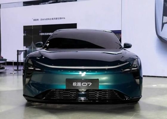 Hottest Beijingauto Show Jiyue07 200kw Motorpower 27w；.S PURE ELECTRIC CAR With Top Speed At 200km/h