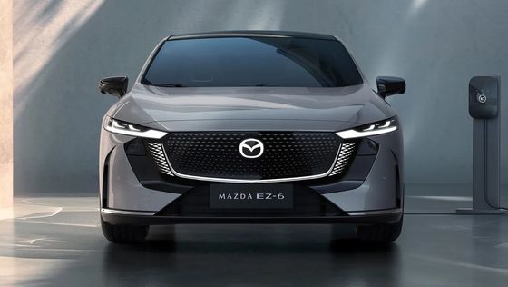 The First Pure Electric Vehicle Mazda EZ-6 Is A Sleek Rear wheel Drive Saloon With