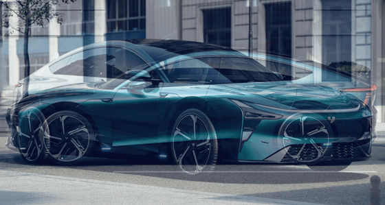 Self Driving Robot 2024 Jiyue01 200kw Motorpower 272 P.s 550km CLTC Range PURE ELECTRIC CAR With Top Speed At 200km/h