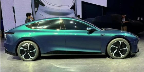 Pre-sale Geely&Baidu Joint Brand Jiyue07 pure electric vehicle with 200kw/271P.s motorpower 2WD drivetrain 4door/5seats