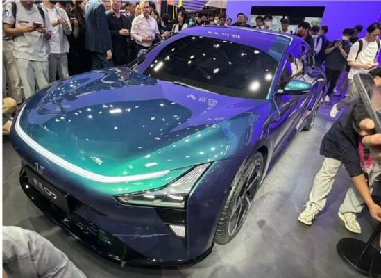 Pre-sale Geely&Baidu Joint Brand Jiyue07 pure electric vehicle with 200kw/271P.s motorpower 2WD drivetrain 4door/5seats