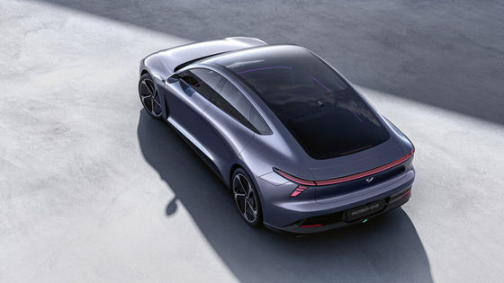 Pre-sale Geely&Baidu Joint Brand Jiyue07 pure electric vehicle with 200kw/271P.s motorpower 2WD drivetrain 4door/5seats