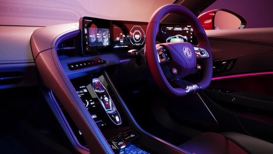 MG Cyberster Trophy All electric Sports Car A Healthy 335bhp And 350lb Ft Of Torque,336 Miles Range Under 77kwh Battery