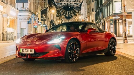 MG Cyberster Trophy All electric Sports Car A Healthy 335bhp And 350lb Ft Of Torque,336 Miles Range Under 77kwh Battery