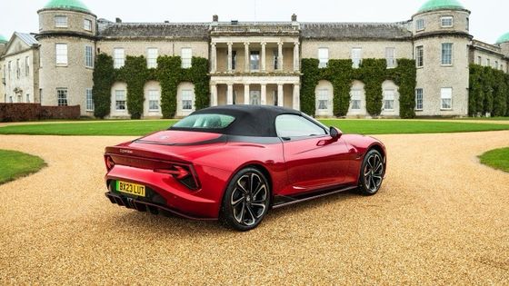 MG Cyberster Trophy All electric Sports Car A Healthy 335bhp And 350lb Ft Of Torque,336 Miles Range Under 77kwh Battery