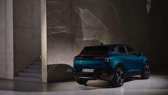 First EV Compact Car Alfa Romeo Junior Electric With 54.8kwh Battery And A Maximum Power Of 158kw,upto 345miles Range