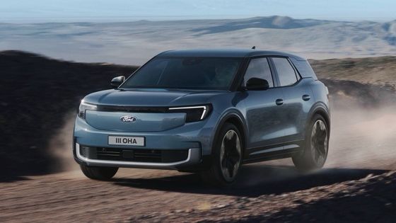 Ready To Go Pure Electric Crossover Ford Explorer AWD With 532km WLTP 250kw/340P.s Motorpower And Top Speed 180km/h