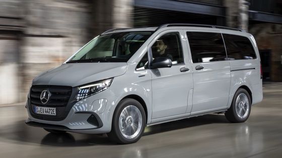 9 Seater EV Mercedes-Benz EVito Tourer Long With A 201bhp Electric Motor And 90kWh Usable Battery