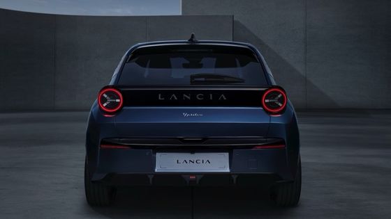 Limited First Electric Car Of Lancia Ypsilon With Front Mounted Motor For 154 Horsepower And 260 N.m