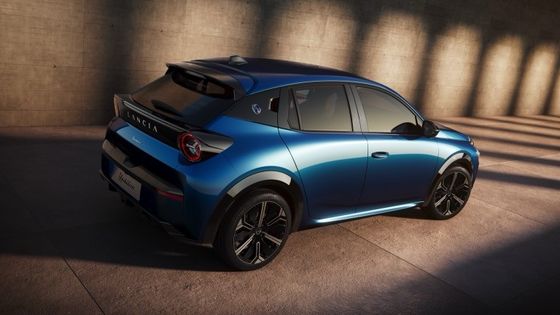 Limited First Electric Car Of Lancia Ypsilon With Front Mounted Motor For 154 Horsepower And 260 N.m