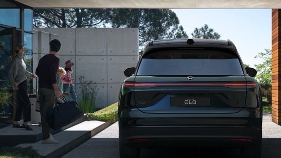 New Energy Vehicles 2024 Nio EL8 Weilai Electric Vehicles 75kwh battery 480kw(653Ps)motorpower  390km WLTP Range ev car