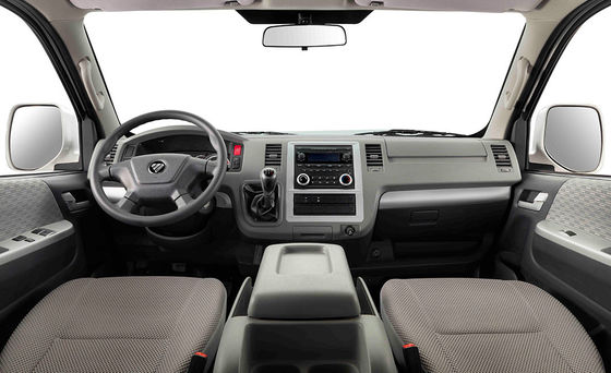 2seats 5.34m Pure Electric Long Axle Flat Top Closed Truck 41.86kwh Battery 227km Range