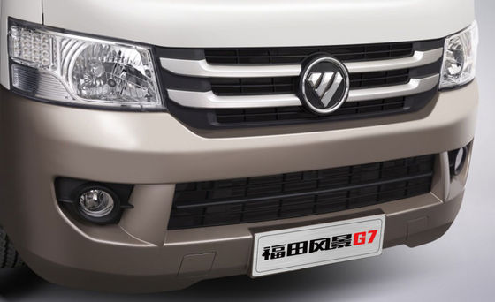 2seats 5.34m Pure Electric Long Axle Flat Top Closed Truck 41.86kwh Battery 227km Range