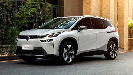 Left Hand AION V Electric Car 500km Range 5 Seater SUV Car For Adults Teenager