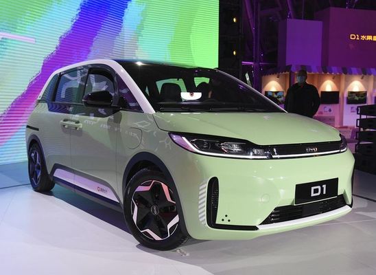 Intelligent 130km/h Medium Electric Cars BYD D1 Electric Four Wheel Drive Vehicles