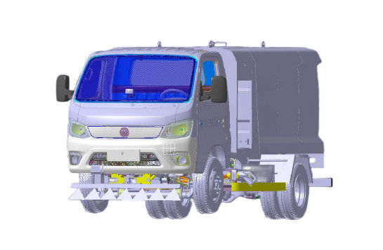 BJ1042EVJA2 Pure Electric Sanitation Vehicle Chassis