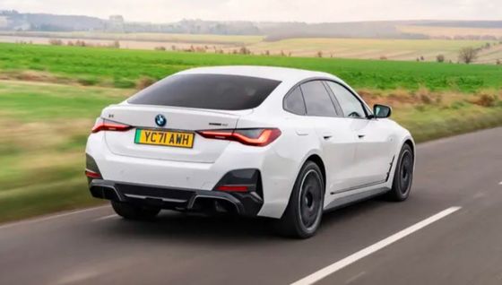 Newest and all-wheel drive at BMW i4 dual electric motors power&hatchback trunk available