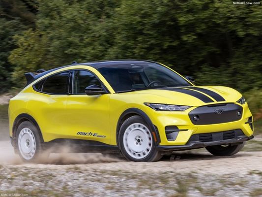 Unique Rally Suspension, Family Car Out Racing Feeling At Ford Mustang Mach-E Rally (2024) 480Horsepower