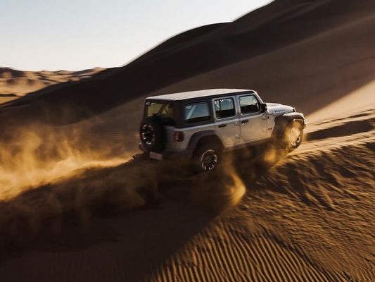 All Terrain Vehicle Jeep Wrangler Rubicon 4xe EV Electric Cars