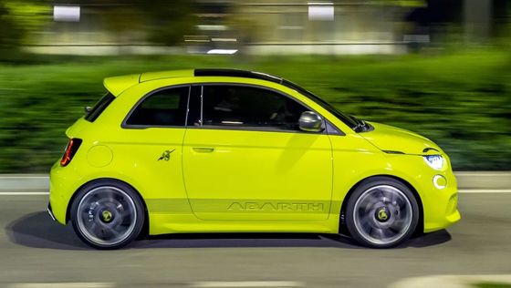 Cute And Sporty At Abarth 500e Hot Hatchback Electric Car As Fun As Petrol 152P.S Motor Power