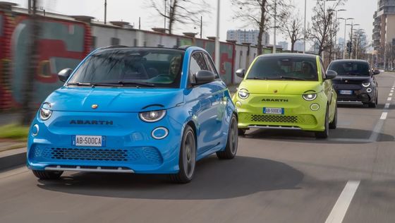 Cute And Sporty At Abarth 500e Hot Hatchback Electric Car As Fun As Petrol 152P.S Motor Power