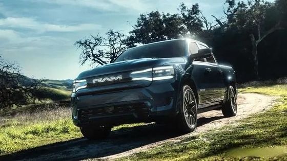 All Electric Zero Emission Ram 1500 REV With Exceptional Benchmarks In Towing,  A Range 350miles At 168kwh Battery