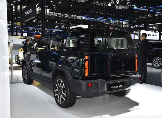Pre-sale Trendy Box Electric SUV Tough Vision At Chery Icar 03 401- 501km Range & Single/dual Motor Available