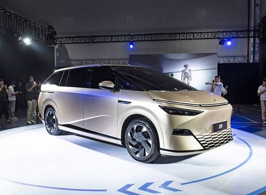 Wholesale Electric Car Used New Cars XPENG X9 2024 Big Mpv 4dw 5door 7seat Xiaopeng X9 Big Suv Energy Vehicle