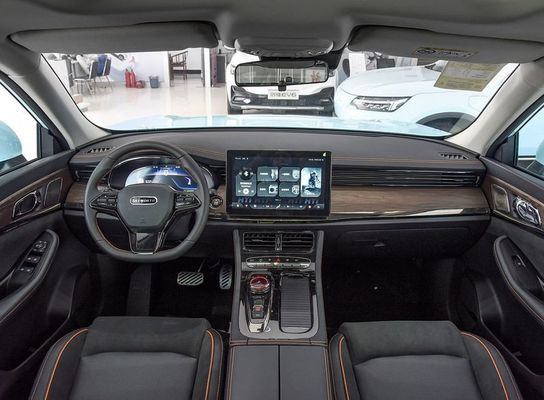 Skyworth 2024 HT-i II SUV Electric And Hybrid Car With 1.5L Engine 205km MAX Range Left Steering Light Interior Dark Col