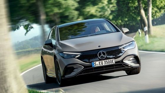 New EV SUV 609km Long Range Electric Vehicle Mercedes-Benz EQE 500 W350kw/408P.s Motorpower 5.1s Acceleration 0-100km/h