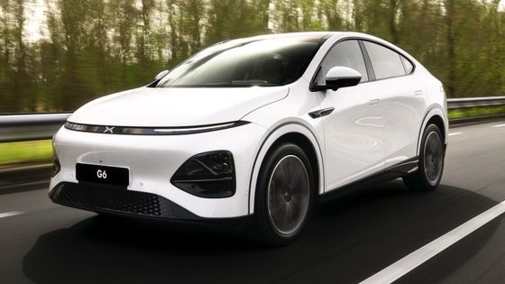 Xpeng G6 RWD Long Range Electric Vehicle  SUV EV Electric Car with a motorpower of 210kw RWD driving & 490km Range