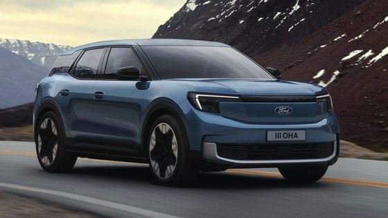 Ready To Go Pure Electric Crossover Ford Explorer AWD With 532km WLTP 250kw/340P.s Motorpower And Top Speed 180km/h