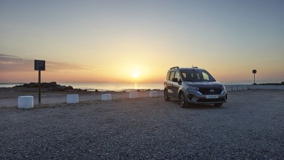 Confortable Driving Position And Practical Cabin With Good Value Nissan Townstar MPV Pure Ev With WLTP 285km