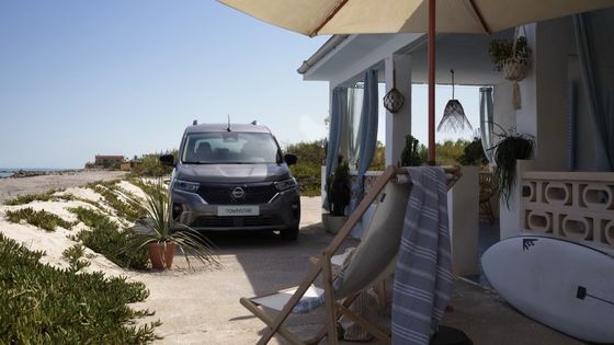 Confortable Driving Position And Practical Cabin With Good Value Nissan Townstar MPV Pure Ev With WLTP 285km