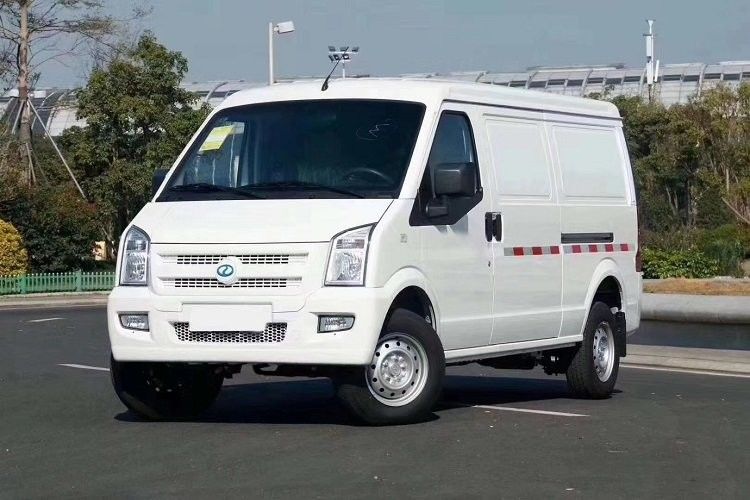 EEC Certified Right Hand Drive Electric Cars Ruichi Ec35 Cargo Delivery Van 245Km
