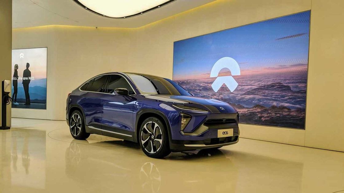 Nio EC6 High Performance Electric Cars 75kwh 5 Doors 465Km Medium Electric Vehicle