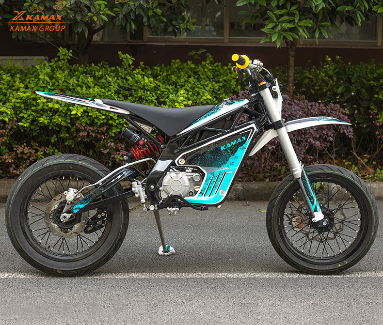 72V 150A 3000W Fat Tire Electric Motorcycle Powerful Electric Dirt Bike For Adults
