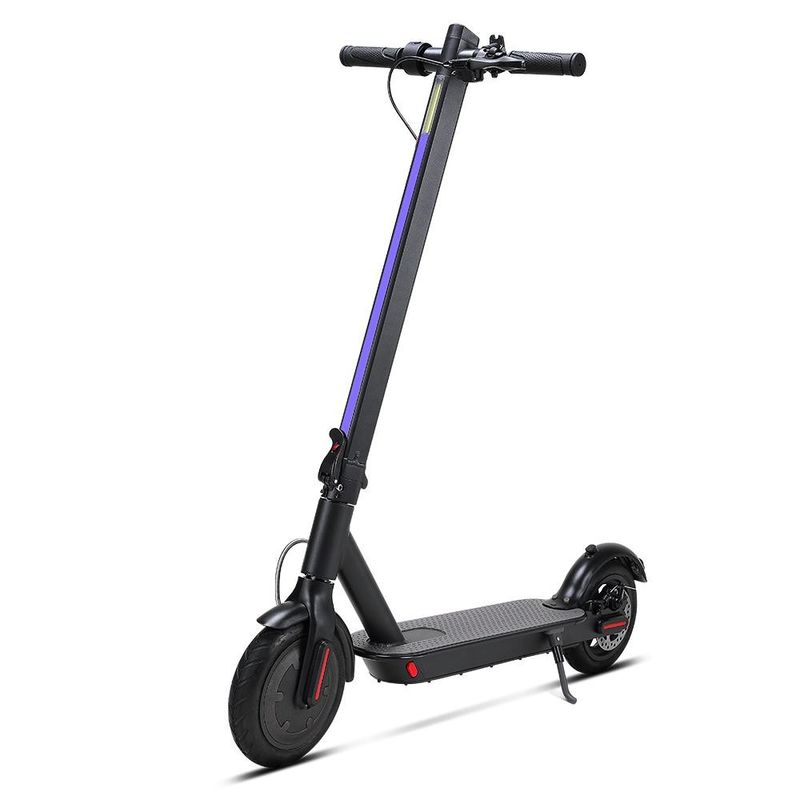 I12 Electric Commercial Scooter LED Light Bar On Stem