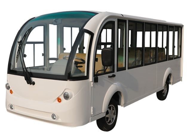 72V 5kw Power Charge 8-14 Passenger Lithium Battery Electric Open Closed Sightseeing Bus