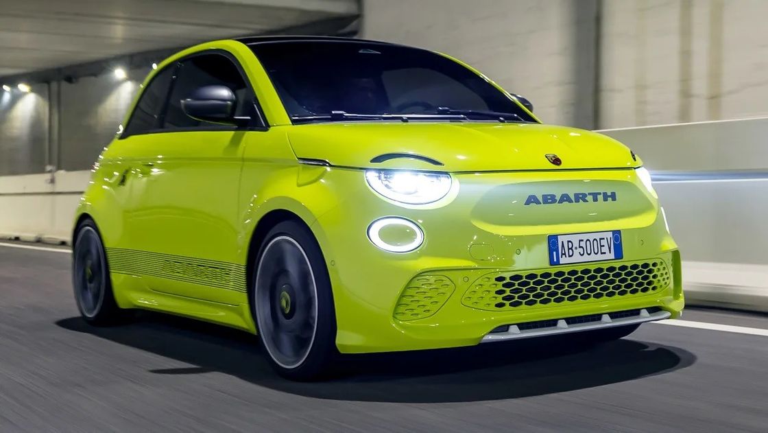 Cute And Sporty At Abarth 500e Hot Hatchback Electric Car As Fun As Petrol 152P.S Motor Power
