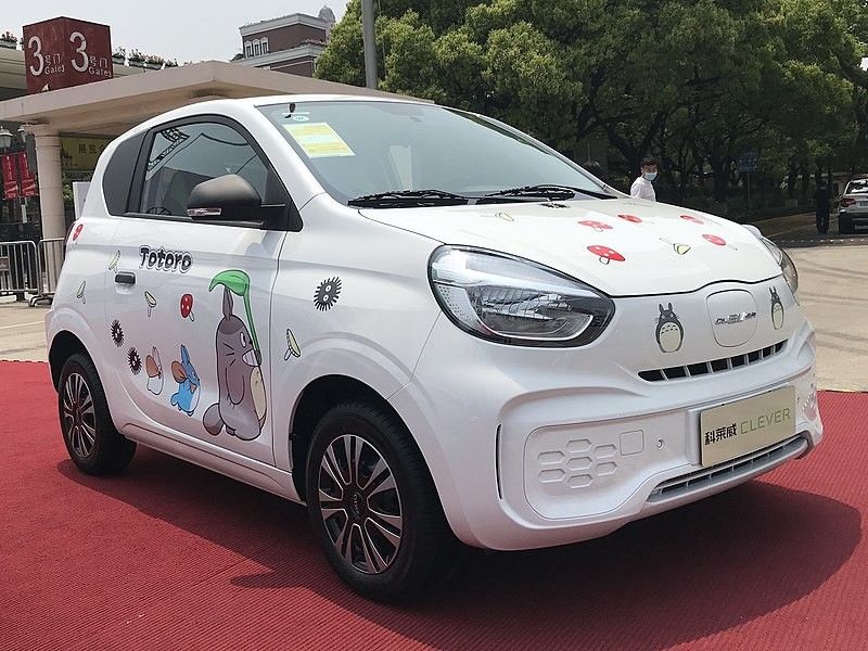 Pure Electric Vehicles Roewe Clever All-Electric Car Mini Electrical Car 4seats With 311km Range Available