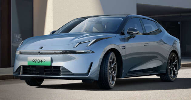 Powerful New Hybrid Car LYNK&CO 07 EM-P With 163 PS And 255 Nm Of Torque And 160kw Motorpower&3 Speed DHT Gearbox