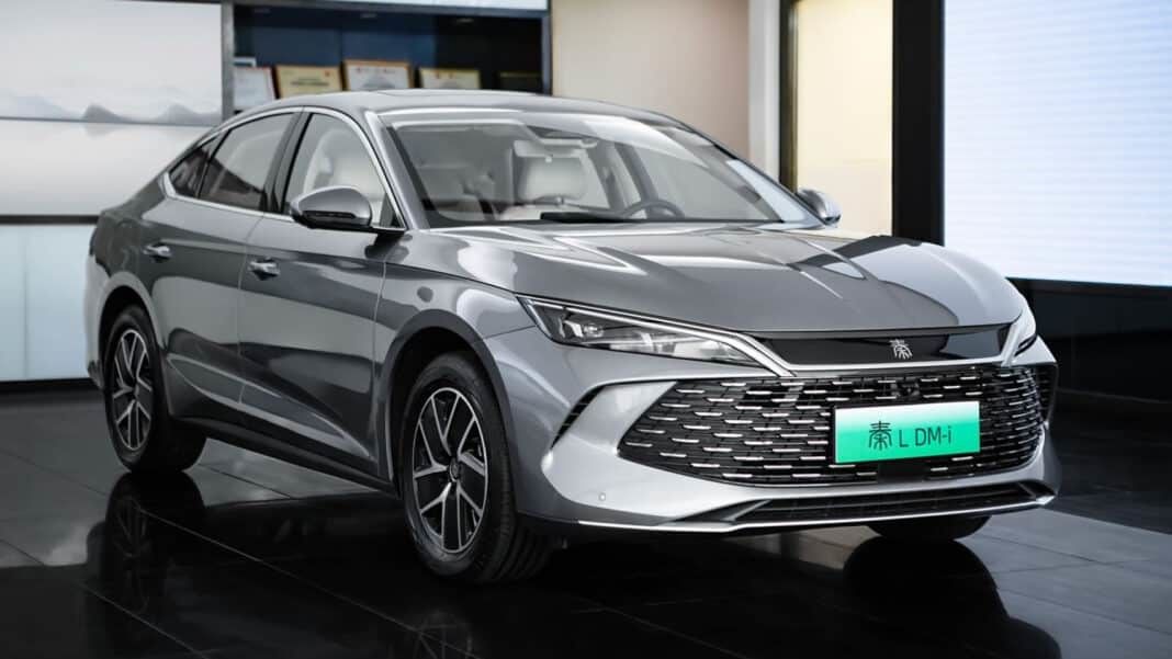 New Hybrid Vehicle 2024 BYD Qin L Dm-i 1.5T 101Ps.L4 Engine With 218Ps Electric Motorpower 180km/h Top Speed