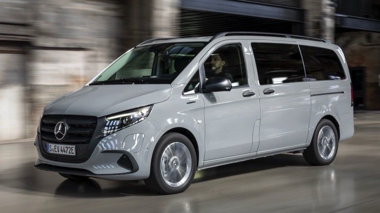 9 Seater EV Mercedes-Benz EVito Tourer Long With A 201bhp Electric Motor And 90kWh Usable Battery